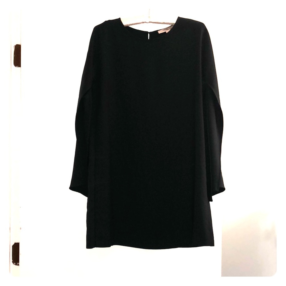 Hunter Green Cape Dress